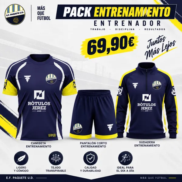 Pack Entreno Entrenador